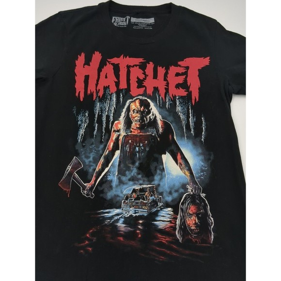 Fright Rags Hatchet Tee Shirt Girls Youth Size‎ Small Horror Movie Slasher VTG - Picture 2 of 7